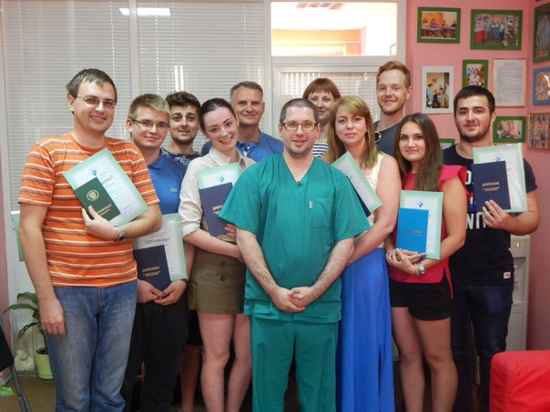 Выпускники курса Медицинского массажа июль 2016
